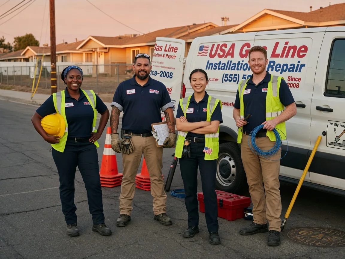 Gas Line Installation company in Corsica, SD